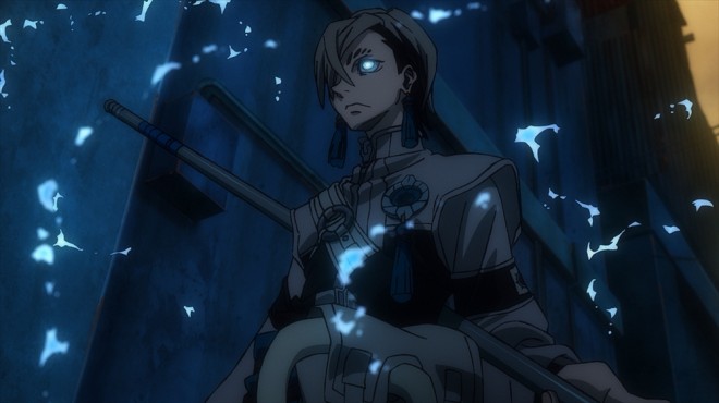 Key visual for Gachiakuta anime featuring Rudo, Enjin, Zanka, and Riyo, illustrated by chief animation director Satoshi Ishino. Premieres July 6 on CBC/TBS Network.